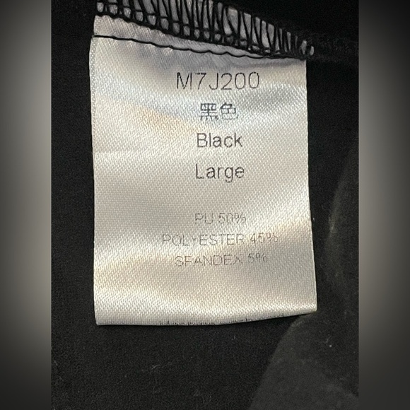 C&J Collections‎ Chicago STUDDED FAUX LEATHER PANTS SIZE LARGE - Picture 9 of 9